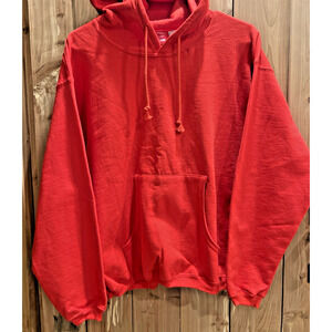 Vintage 90s Marlboro Country Store Red Hoodie USA Made Pullover Adult Small